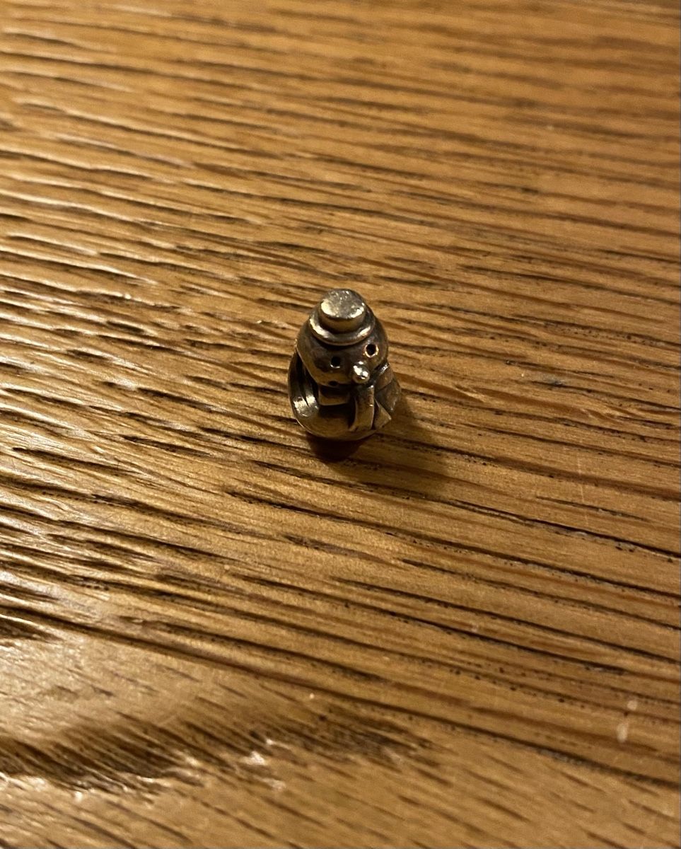 Pandora Anhänger: Pandora Charm Schneemann – Gebraucht aus Muri AG von sonneblueme10 1