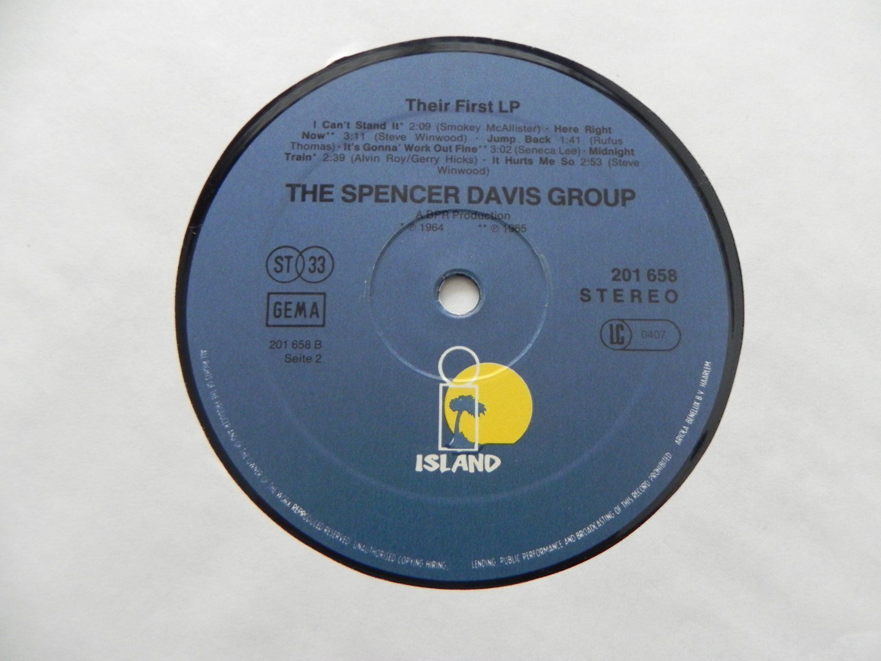 Dischi in vinile: LP Blues Rock The Spencer Davis Group – Usato da Siebnen venduto da krimsie 4