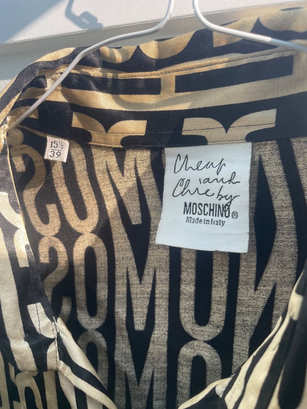 Moschino Camicie: Hemd Moschino Vintage – Difettoso da Minusio venduto da Pink222 4