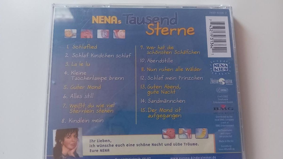 CD: NENA Kinder-CDs, 3er Set – Usato da Salez venduto da Robe12 2