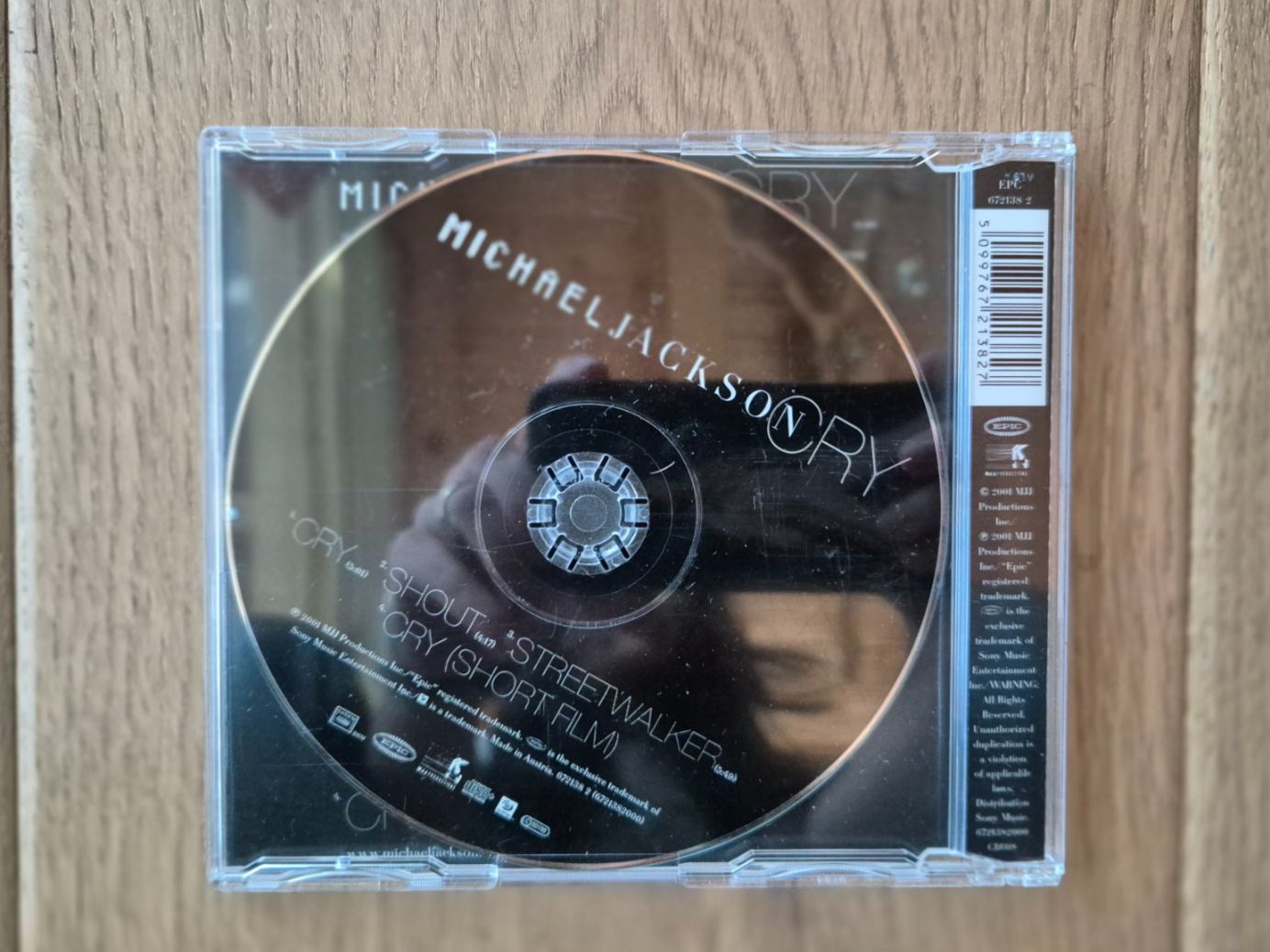 CD: CD Michael Jackson "Cry" – Usato da Savièse venduto da coeur88 2