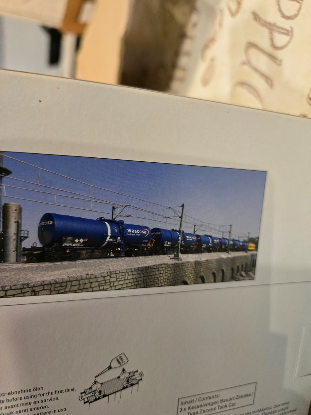 Märklin Modellini di ferrovie: Märklin 47568 Typ Zacens Tankwagen-Set – Nuovo (secondo la descrizione) da Mauren TG venduto da Defrancesco 3