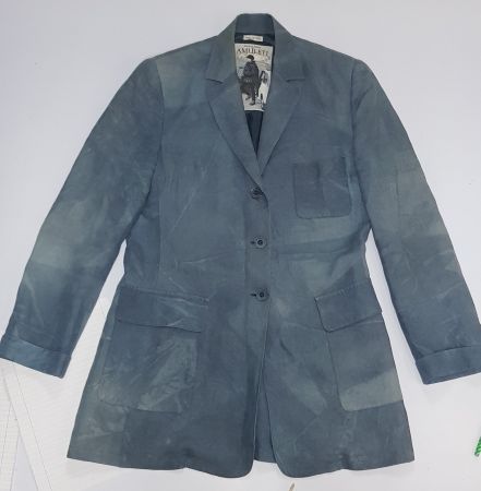 Leinen Blazer von Mariella Burani Gr. 38