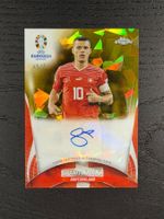 Granit Xhaka Topps Chrome UEFA Euro 2024 Auto Gold /50