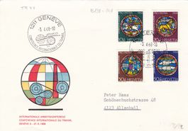 1 lettre Special Genève-Conference int. du Travail 1968