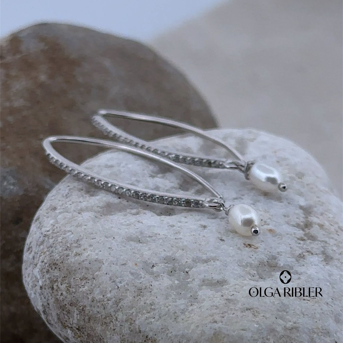 Olga Ribler Orecchini pendenti & Orecchini a lobo: Filigrane Sterling Silber 925 Ohrringe mit Perlen – Nuovo (secondo la descrizione) da Luzern venduto da Schmuckoutlet 6