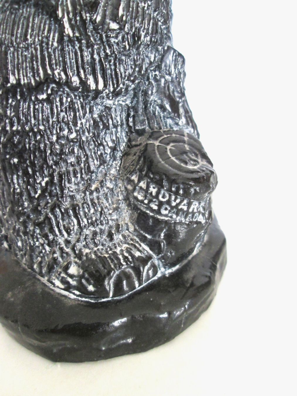 Skulpturen & Statuen: AARVARK Biberstatue, Kanada aus Speckstein – Gebraucht aus Sementina von babucia 3