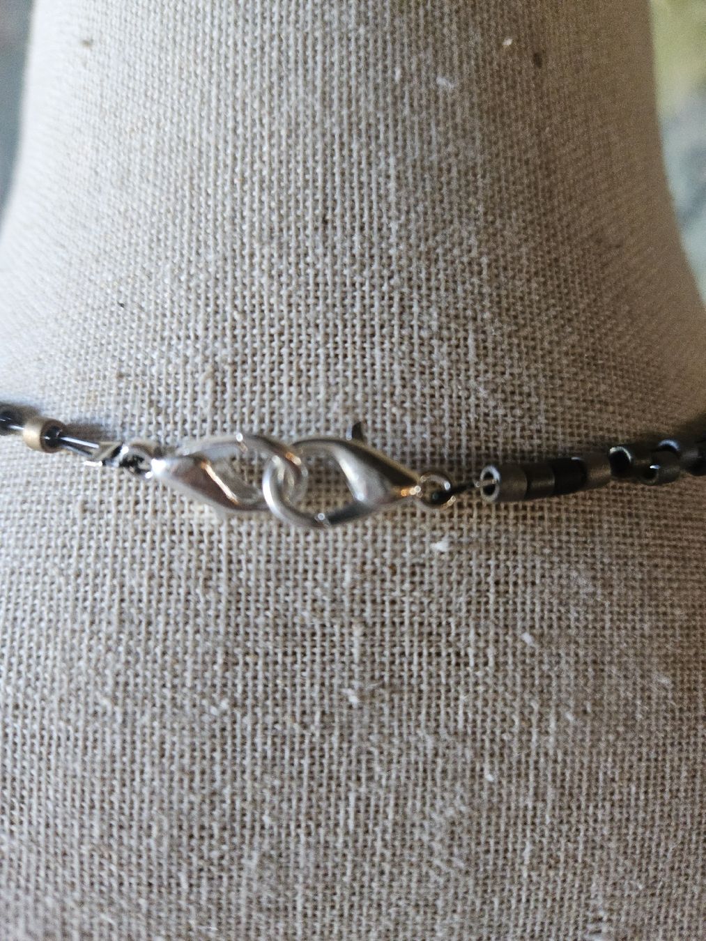 Catenine: collier tête de buffle perles brunes – Nuovo e nell'imballaggio originale da Thônex venduto da lacomtessedesfees 2