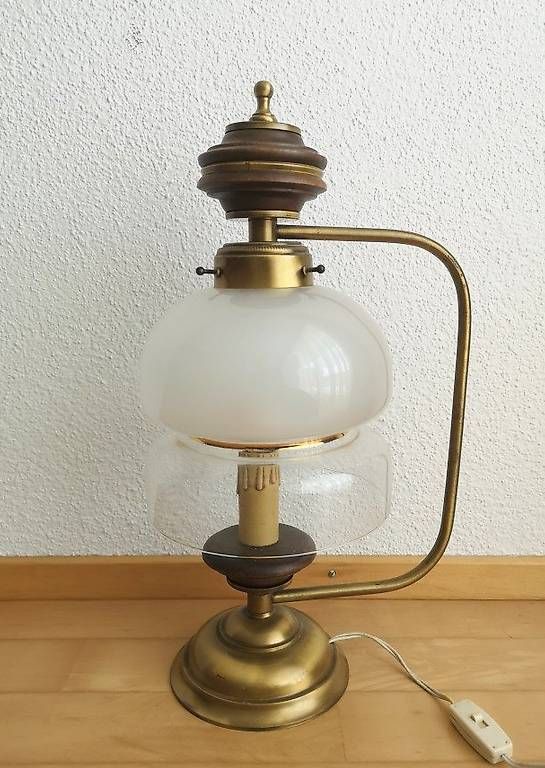 Lampen: Tischlampe Vintage antik – Gebraucht aus Meggen von MamaMaximus