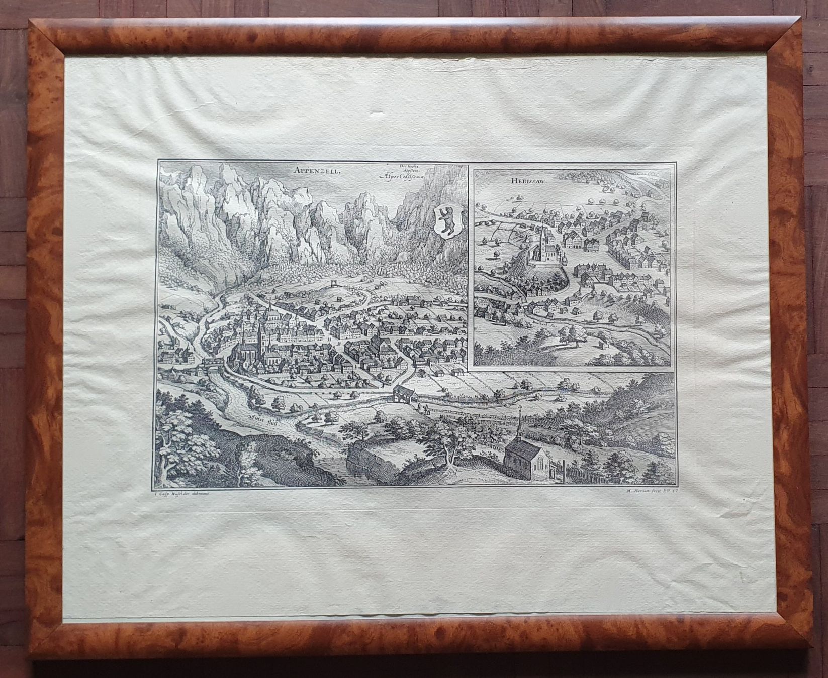 Stiche: Original Appenzeller Stich, von Merian – Gebraucht aus Kreuzlingen von Rschweiz1