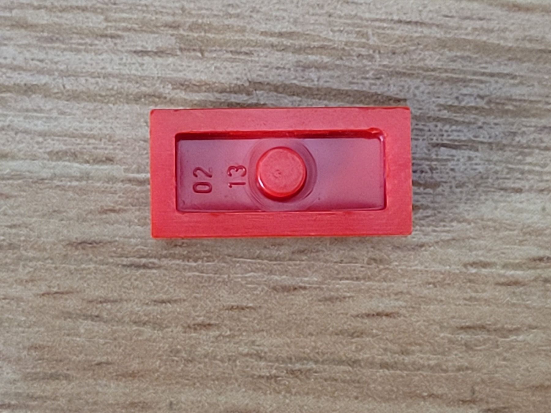 Lego Kit di costruzioni: Lego - Pièce détachée - Plaquette rouge – Usato da Payerne venduto da tintin08 3