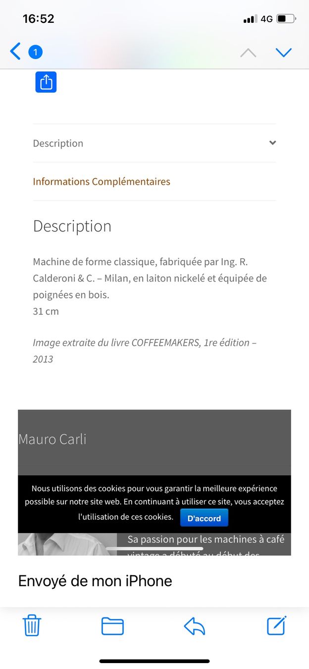 Kaffeemaschinen & Espressomaschinen: Antiquité – Gebraucht aus Ecublens VD von timily 4