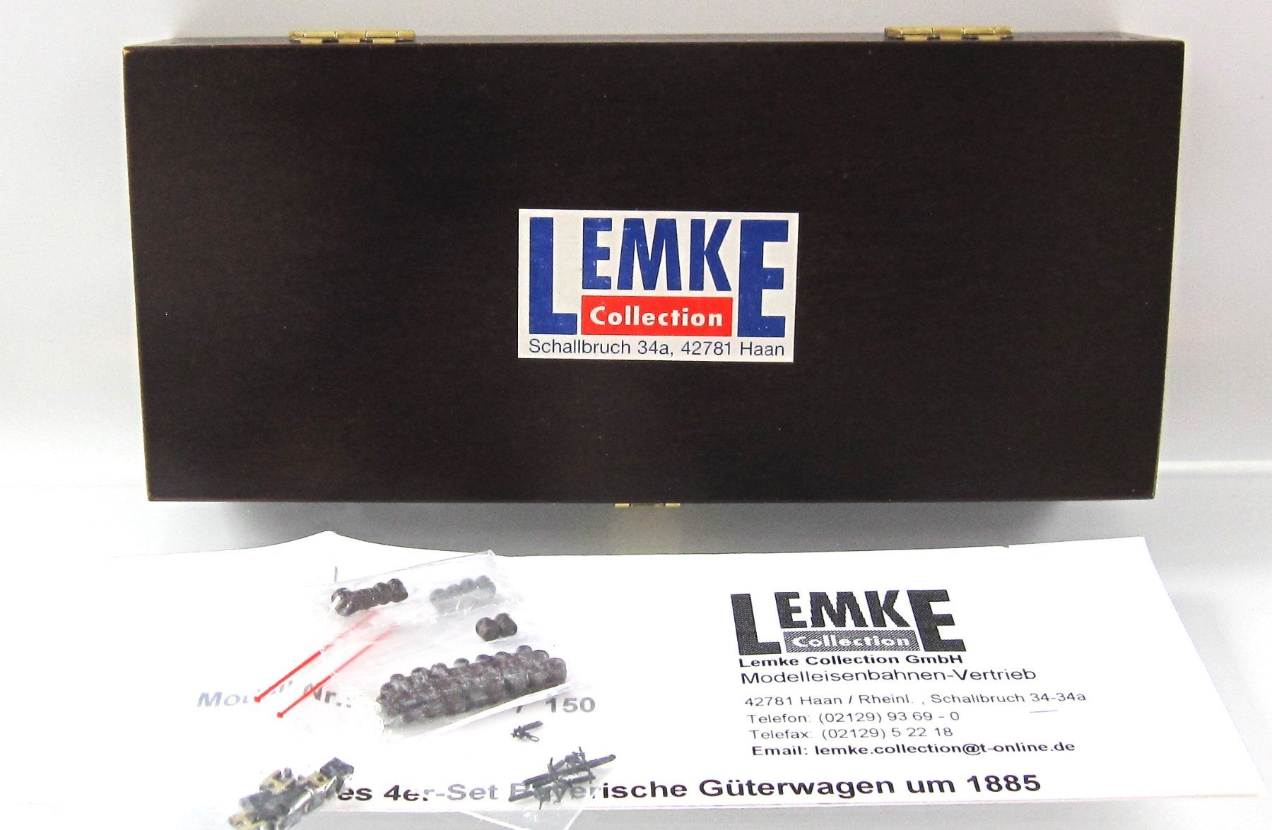 Modellini di ferrovie: Lemke Colllect 2565 K.Bay.Sts.B Bierwagen Set Messingmodelle – Nuovo e nell'imballaggio originale da Derendingen venduto da Benfis 5