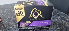L'OR Espresso Lungo Profondo Aluminium Kapseln x40