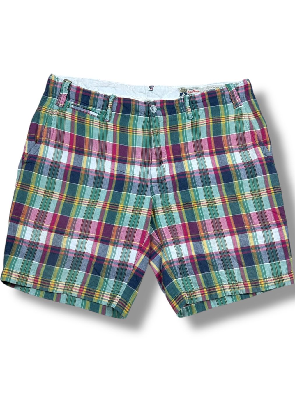 Ralph Lauren Pantaloni: Short Ralph Lauren Multicolore patchwork - W35 India Madras – Nuovo (secondo la descrizione) da Hauterive NE venduto da Leo_o