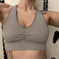 Taupe/Grey H&M Sports Bra