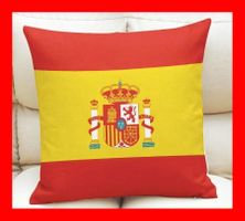 Kissenbezug Spanien Spain Leinen 45 x 45 Barcelona Madrid