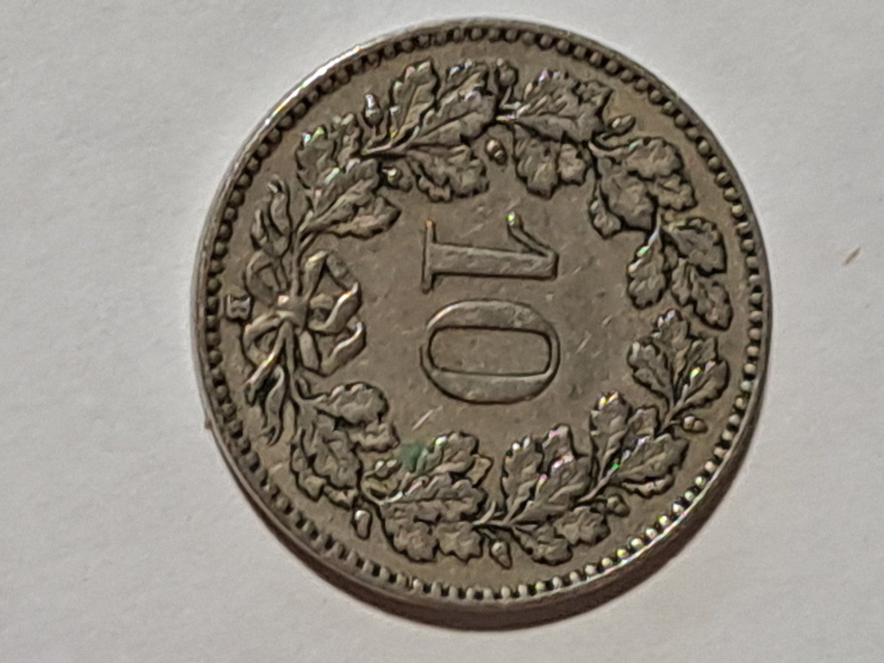 Alle Münzen: 10 Rappen 1927, 4 Stück – Gebraucht aus Bitsch von jajo79076 8