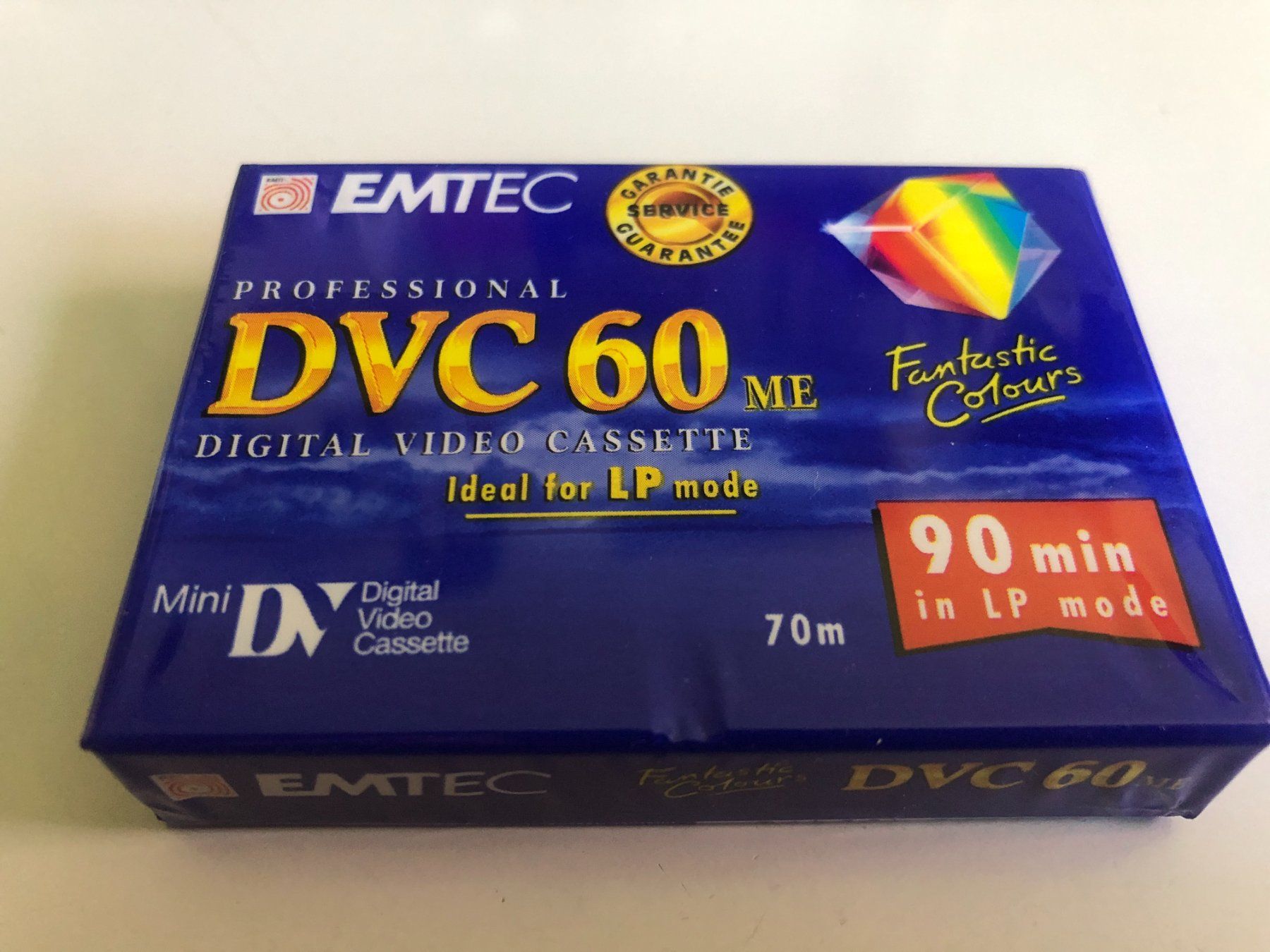 Musicassette: EMTEC DVC 60 ME neu und originalverpackt – Nuovo e nell'imballaggio originale da Zürich venduto da Tivoli2 3
