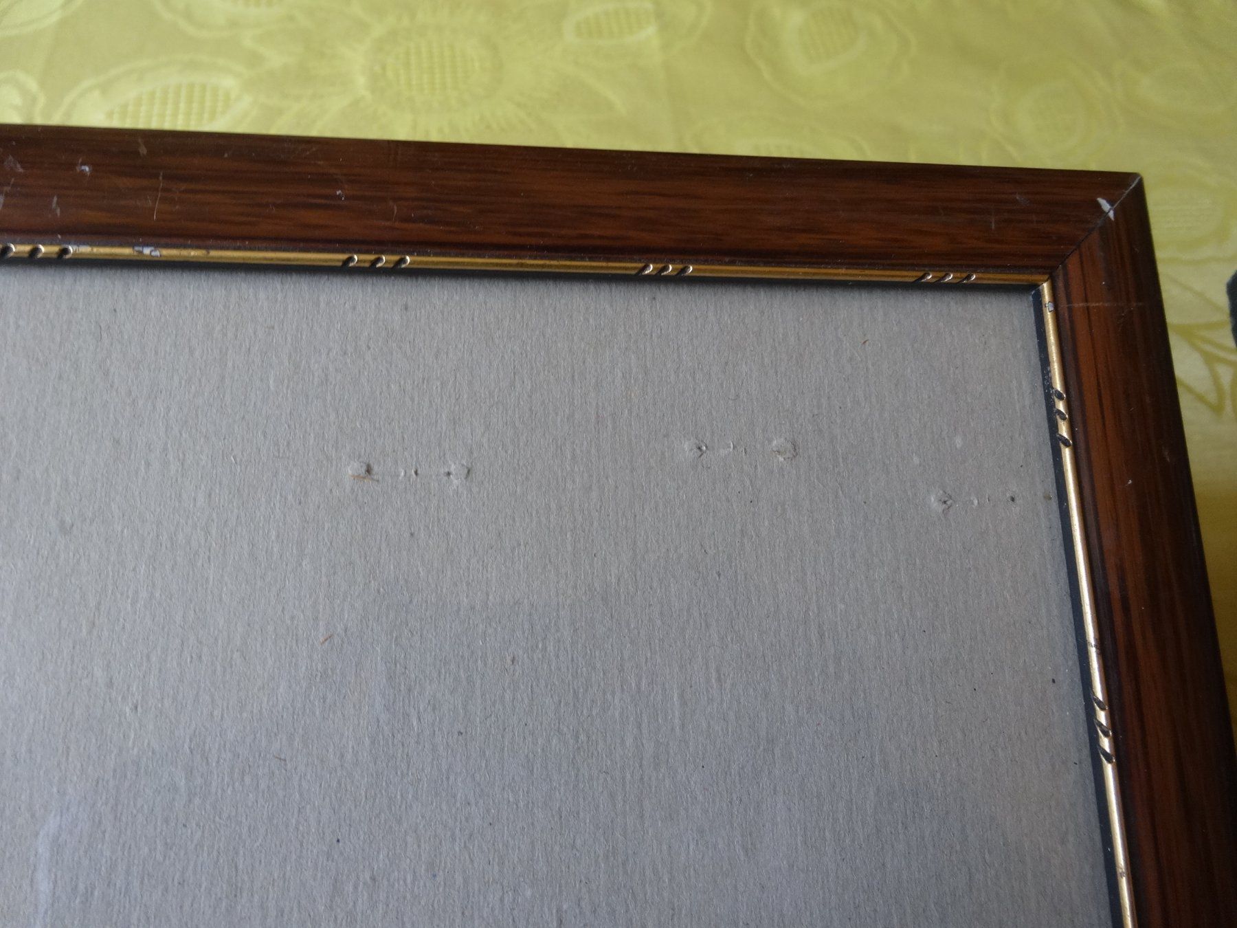 Cornici: 2 grands cadres anciens avec verre – Usato da Biel/Bienne venduto da milamila02 5