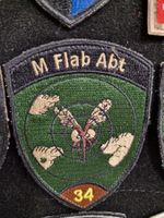 Original Armee Badge der MFlab Abt 34