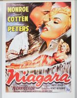 Film Poster Niagara Monroe Cotten Peters Technicolor 70x50