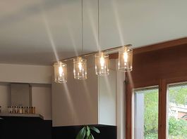 Beau Luminaire - Suspension 4 ampoules