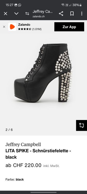 Schnürstiefelette Jeffrey Campbell 5