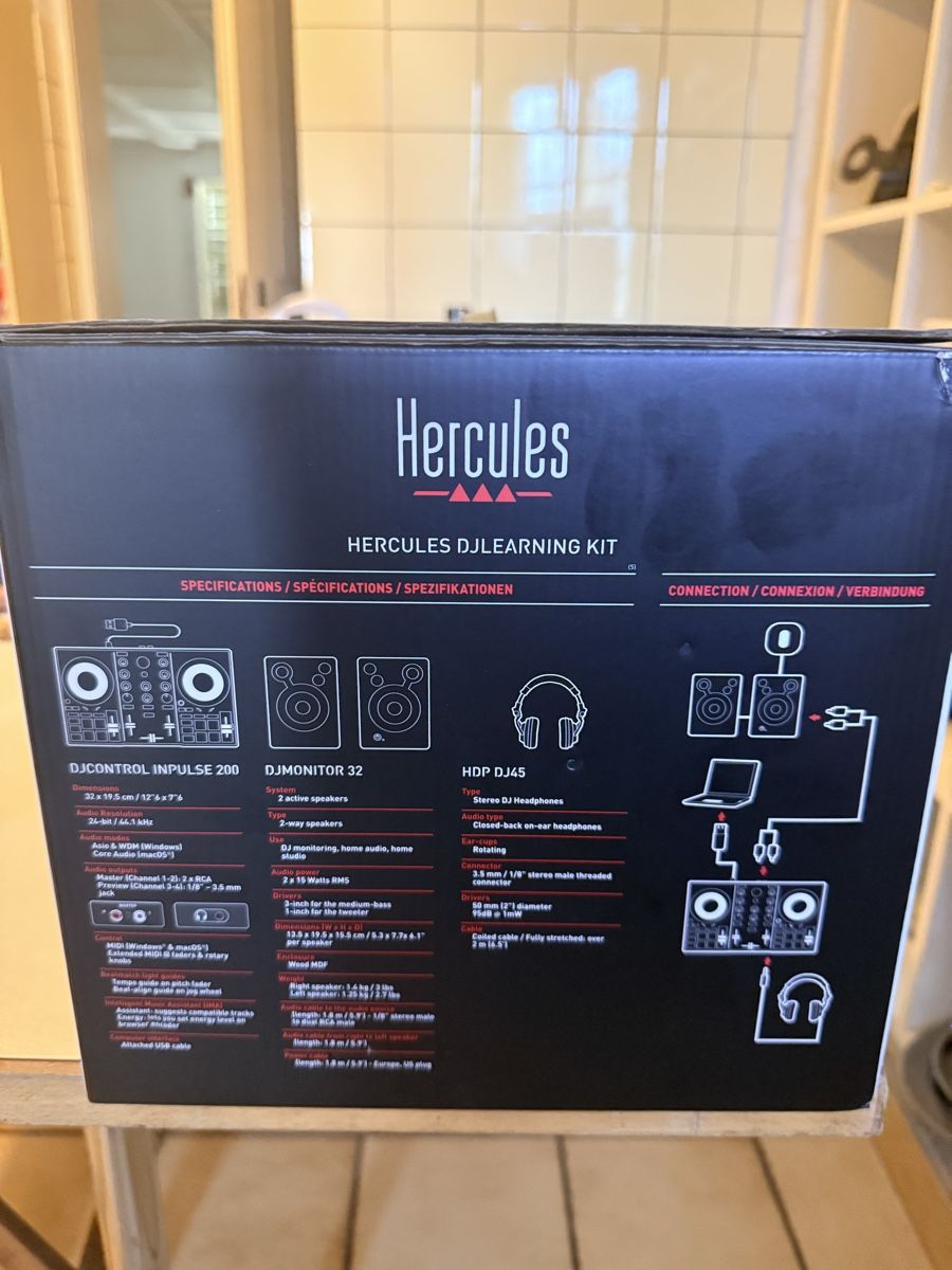 Hercules Mischpulte: Hercules DJLearning Kit – Neu (gemäss Beschreibung) aus Schafisheim von Flawiia 2