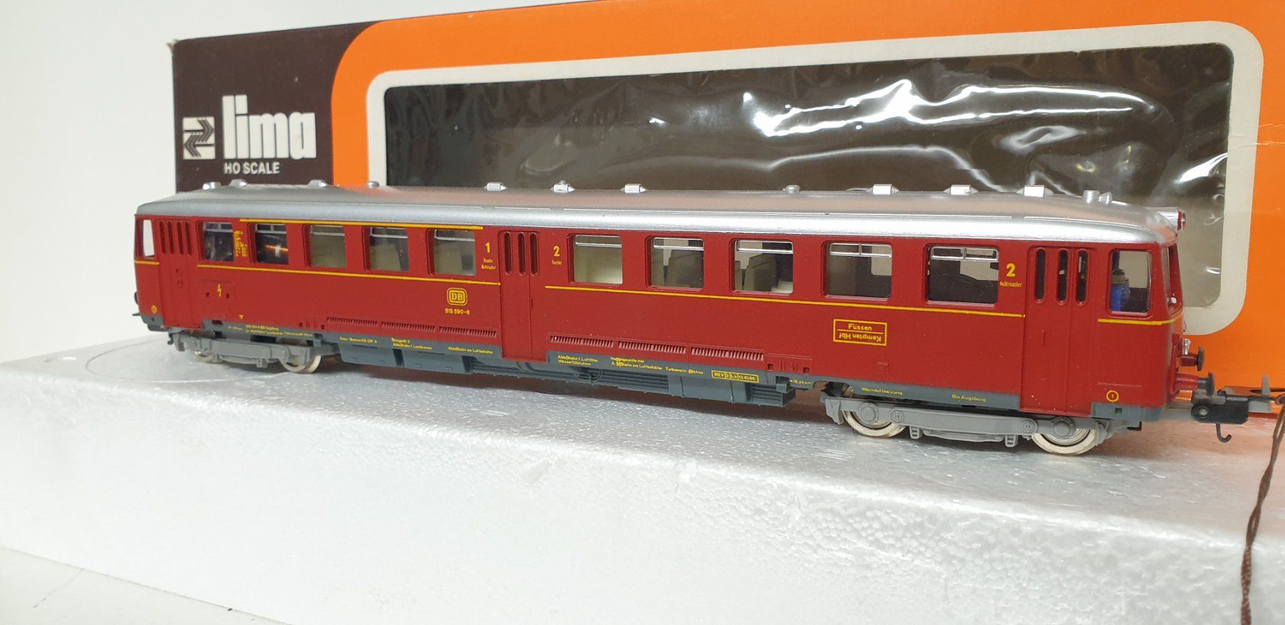 Lima Modellini di ferrovie: Lima Triebwagen DB 8037 L  H0/DC – Nuovo (secondo la descrizione) da Neuenhof venduto da ludovicco 5