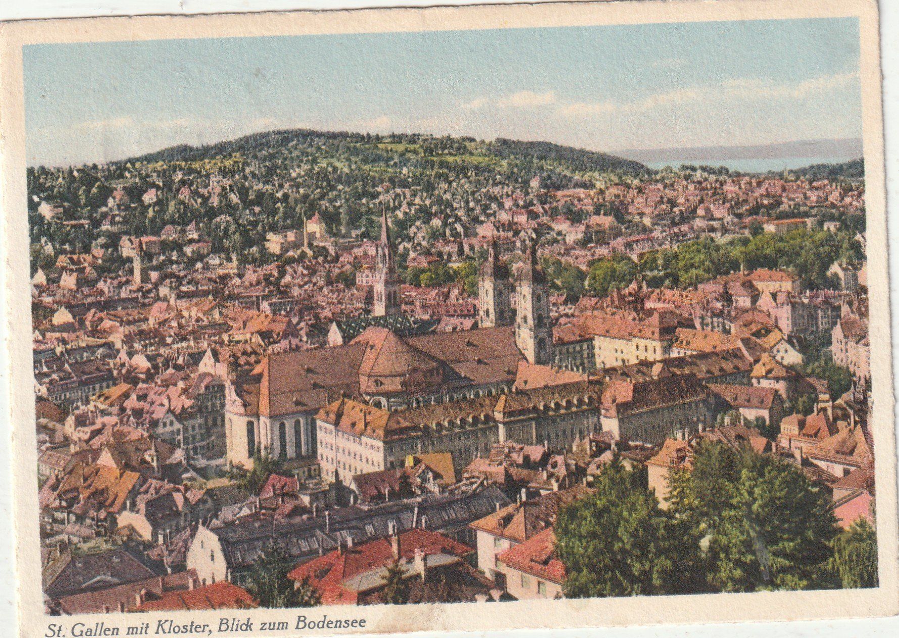 Cartes postales: St. Gallen um 1957 – D'occasion à Lumbrein par made02