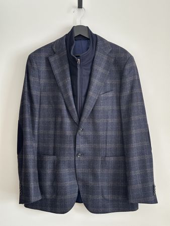 Luigi Bianchi Mantova Wool Blazer, size 50