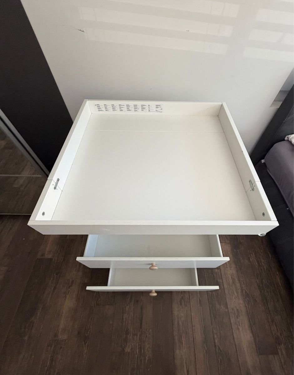 Ikea Fasciatoi & Accessori: Wickeltisch Kommode weiss mit 2 Schubladen gebraucht – Usato da Spreitenbach venduto da BeaW07 2