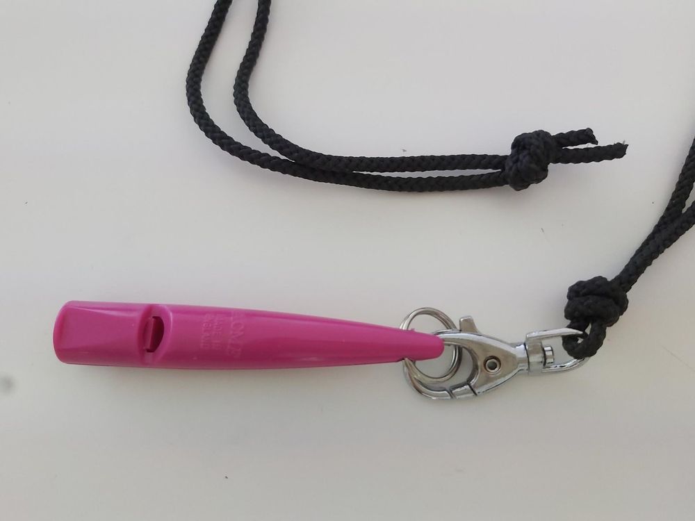 Hundepfeife 211,5 Orange - Mit Sicherheitsband Für Hunde Training