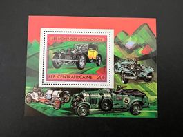 Zentralafrika Block Oldtimer  ** Luxus  (C449)