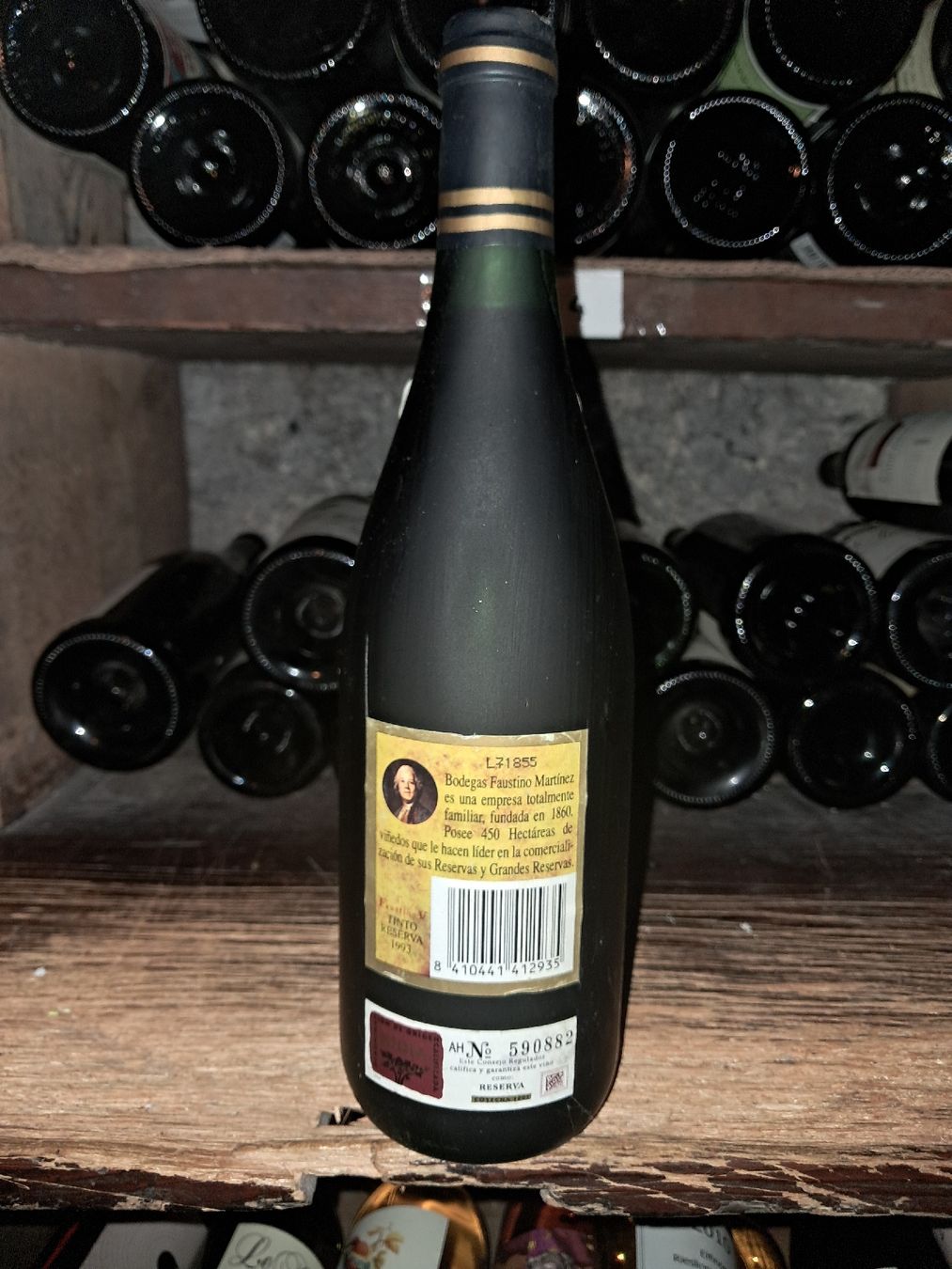 Vino: Faustino V Rioja Reserva 1993 – Nuovo e nell'imballaggio originale da Le locle venduto da juliensaran 2
