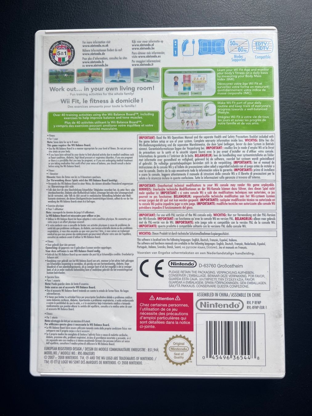 Nintendo Spiele: Wii Fit inkl. Balanceboard – Gebraucht aus Wettingen von __mj81 1