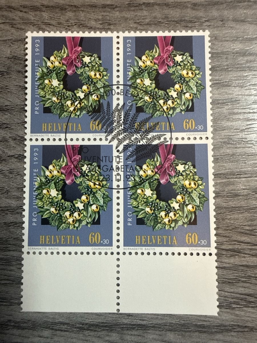 Tutti i francobolli: Schweizer Briefmarken Pro Juventute 1993 Viererblock – Nuovo (secondo la descrizione) da Tafers venduto da nicole.ts