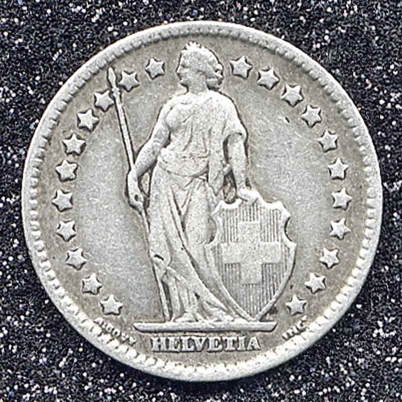 Alle Münzen: Münze CH Silber "1910" – Gebraucht aus Zug von BAMBI51 1