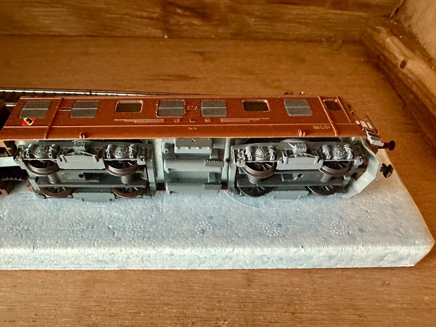 Hag Modellini di ferrovie: Hag Ae 8/8 BLS Nr.240 AC Analog – Usato da Oftringen venduto da ib.85 6