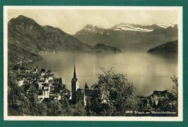 Weggis am Vierwaldstättersee, 1926, gelaufen