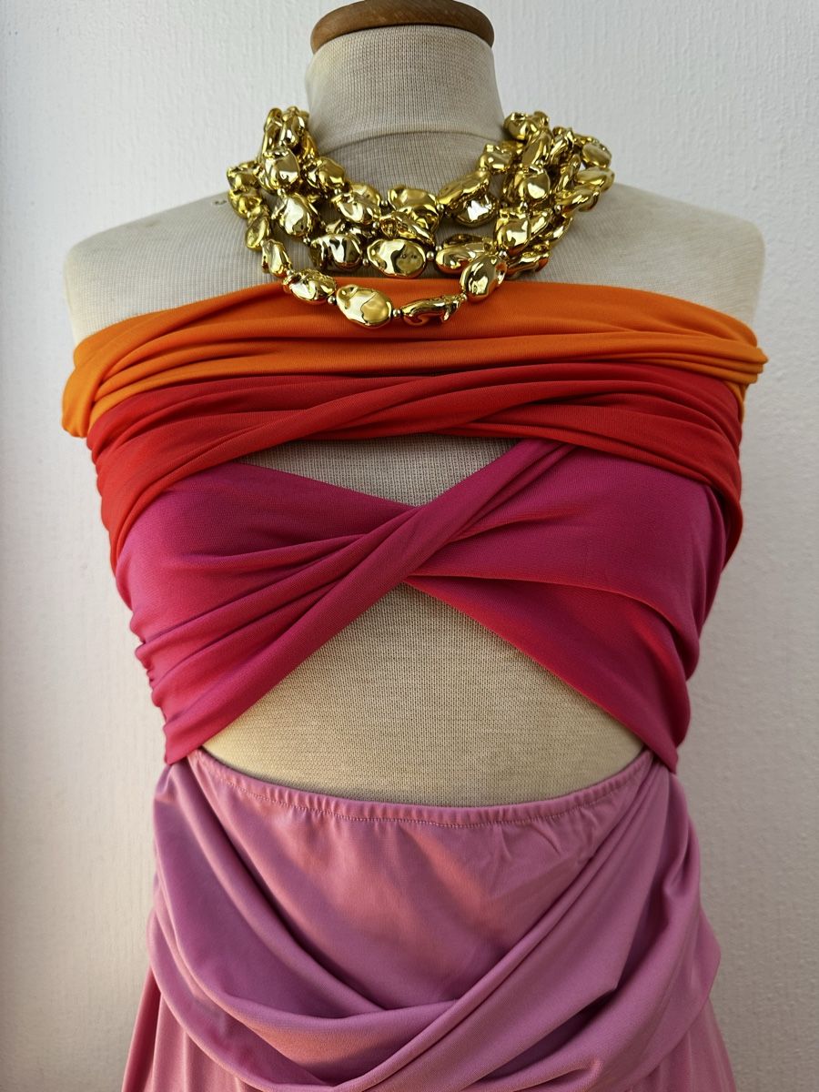 Na-kd Vestiti: Robe longue NA-KD multicolore taille S occasion – Nuovo (secondo la descrizione) da Châtelaine venduto da Alexandra.jankowski 1