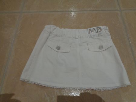 Miss Blumarine cooler jeansrock, 5-6J 110-116