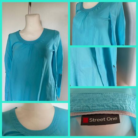 ***STREET ONE*** Bluse türkis Gr 40