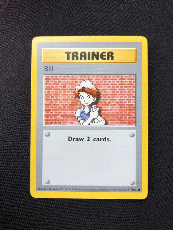 Base Set - Bill 91/102 Shadowless Ab 1 | Kaufen auf Ricardo