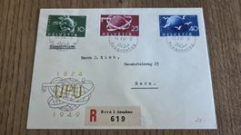 1949  FDC UPU  Bern