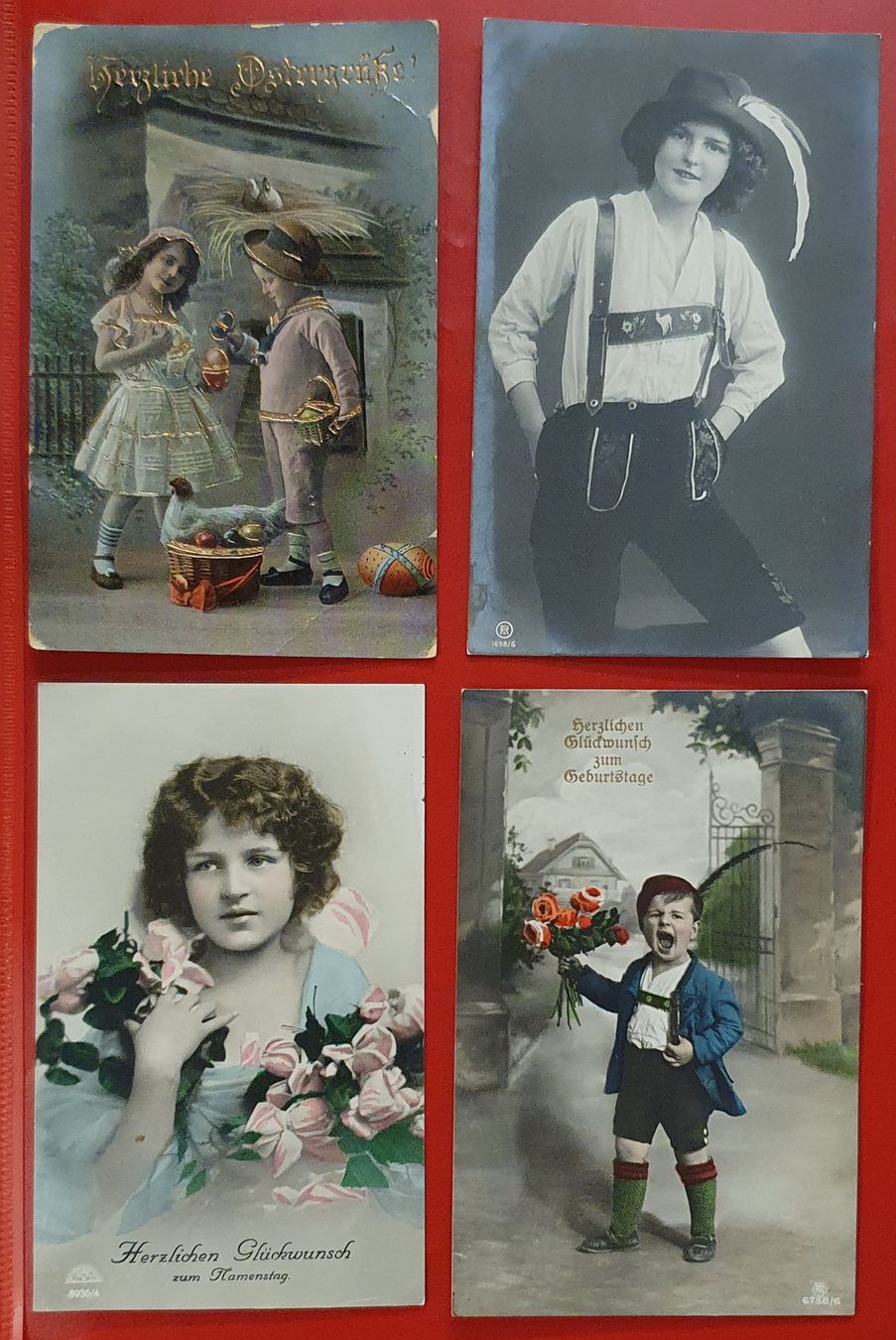Cartoline postali: 33 alte Ansichtskarten  - Frauen, Kinder .... – Usato da Kreuzlingen venduto da Rschweiz1 7