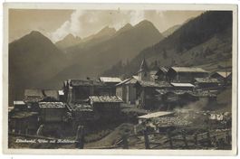 Lötzschental,  Wiler  mit  Rothörner
