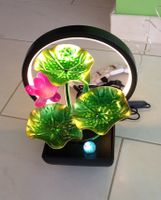 Fontana decorativa LED con fiori di loto NUOVA