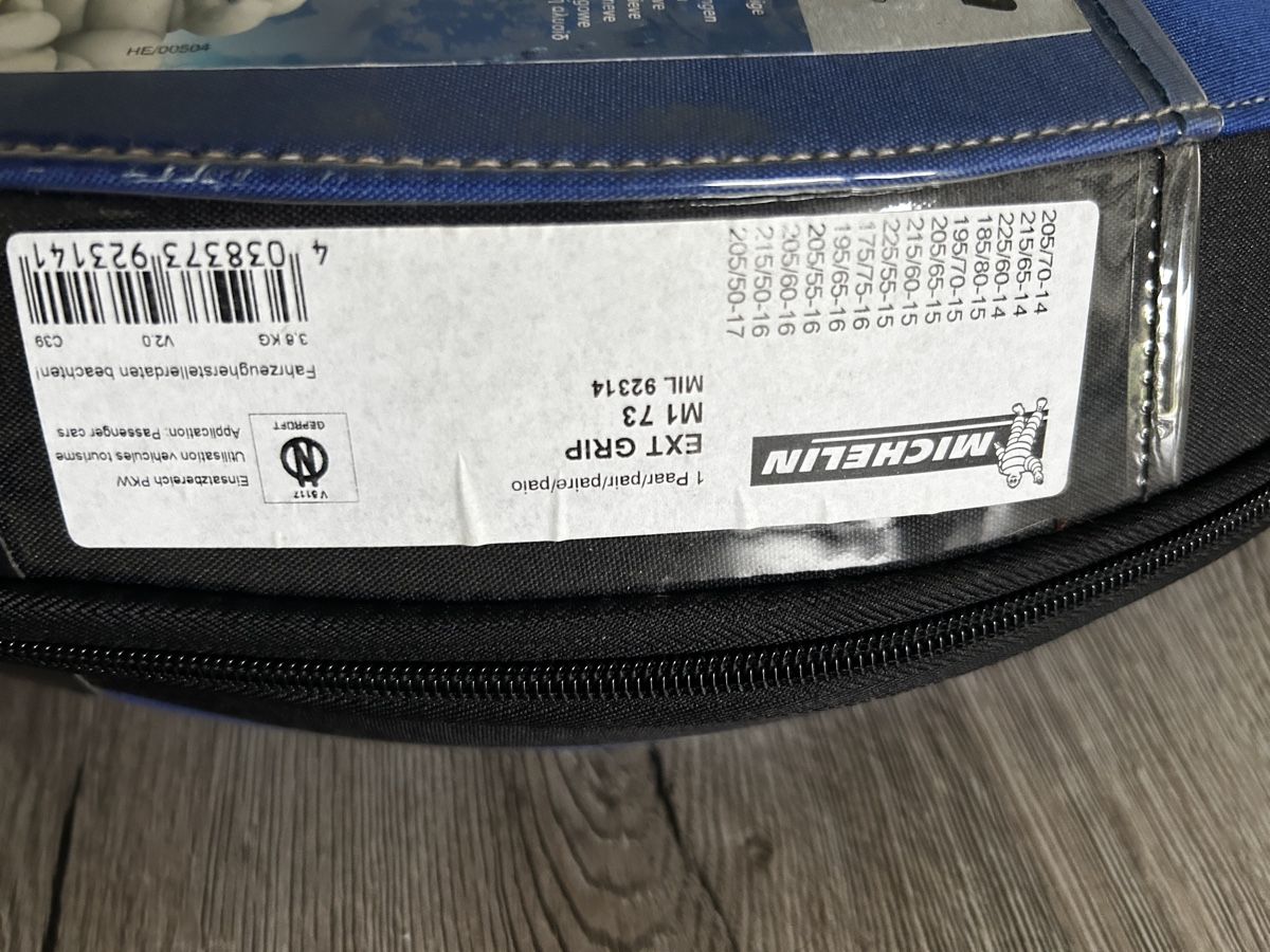 Catene da neve: Michelin Schneeketten Ext Grip M1 73 – Nuovo e nell'imballaggio originale da Hallwil venduto da claire70 3